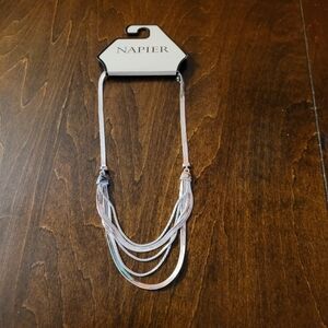 Napier Silver Layered Necklace